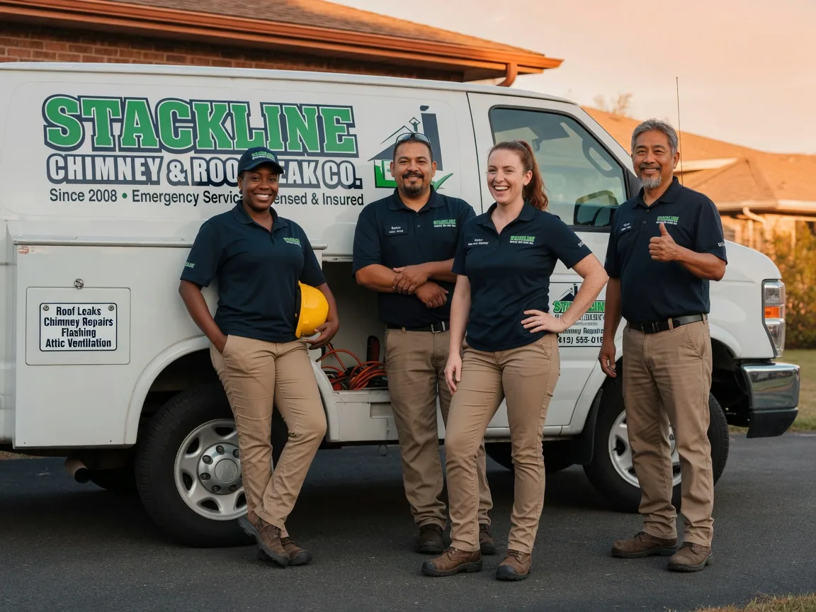 Chimney flashing repair company in Nashville, NC